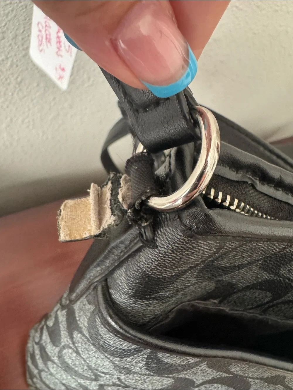 Coach Black Signature Canvas Crossbody Bag